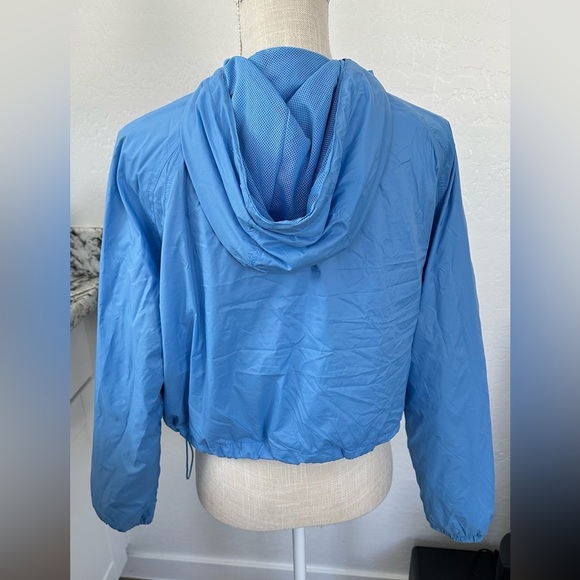 Forever 21 Blue Utility Jacket with Elastic Hem - Picture 6 of 8